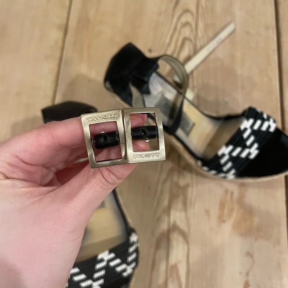 Jimmy Choo Strappy Wedge Sandals size 40 - Picture 4 of 9